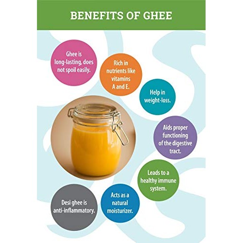 Desi Kitchen Desi Ghee Clarified Butter 16Oz 1 Pint By Rani