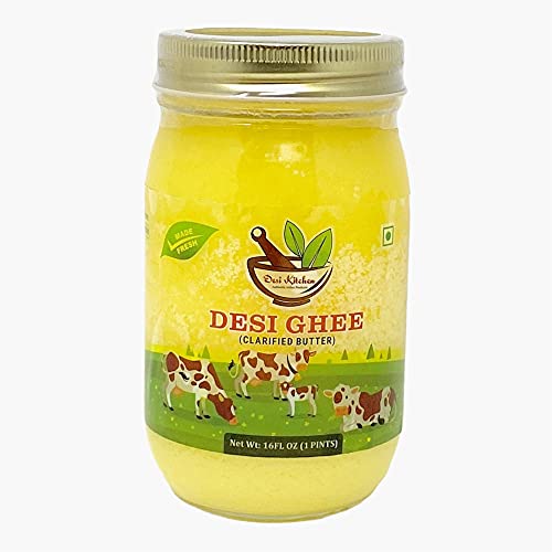 Desi Kitchen Desi Ghee Clarified Butter 16Oz 1 Pint By Rani