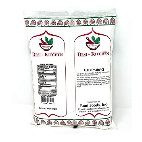 Desi Kitchen Rice Flour 4Lb 64Oz By Rani Foods Inc