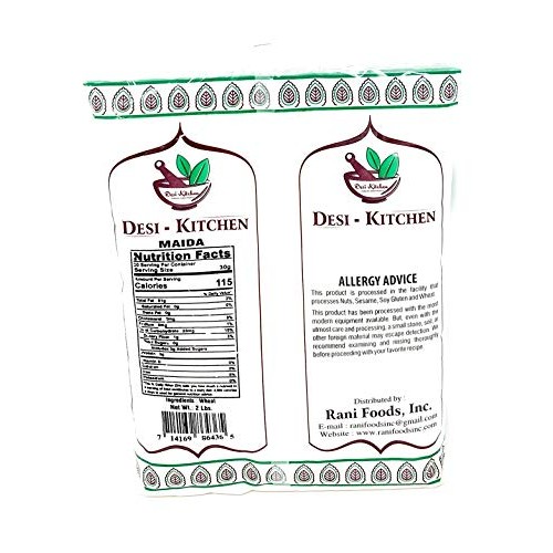 Desi Kitchen All Purpose Flour Maida By Rani Foods Inc 2Lb