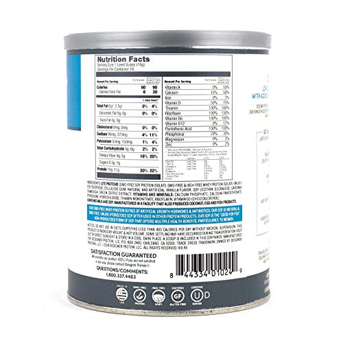 Designer Protein Lite, Low Calorie Natural Protein, Chocolate Co