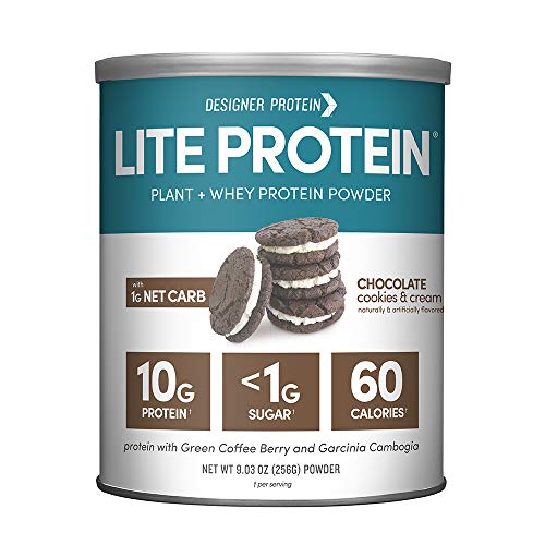 Designer Protein Lite, Low Calorie Natural Protein, Chocolate Co