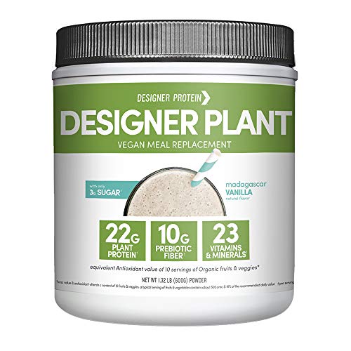 Designer Protein Plant Vegan Meal Replacement Protein Powder, Ma