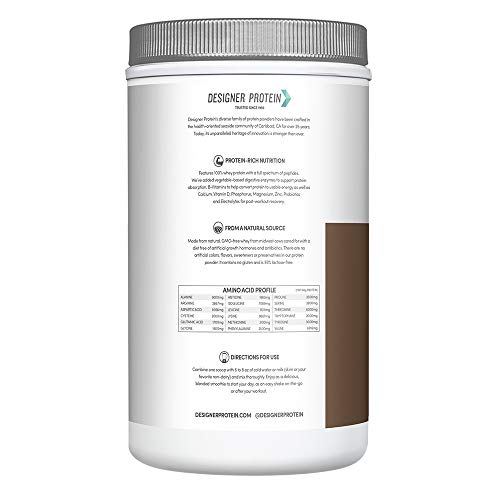 Designer Protein Whey Protein Powder, Gourmet Chocolate, 2 Lb, N