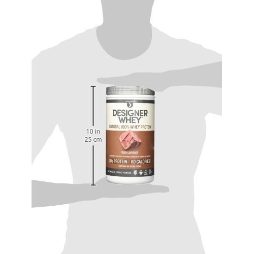 Designer Protein Whey Protein Powder, Gourmet Chocolate, 2 Lb, N