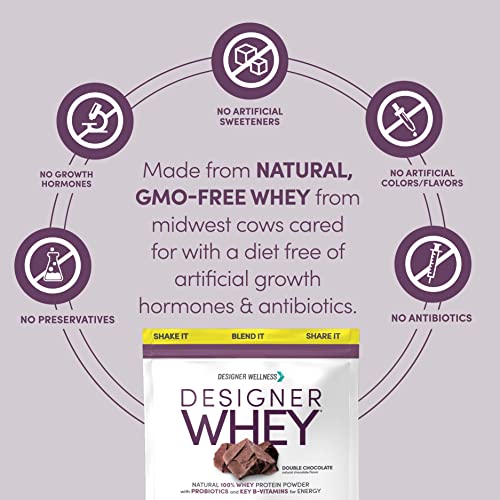Designer Protein Whey Protein Powder, Non Gmo, Made In Usa Doubl