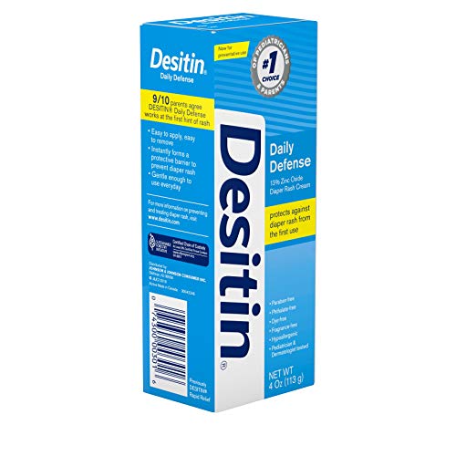 Desitin Rapid Relief Diaper Rash Remedy Cream, 4 Oz Tube
