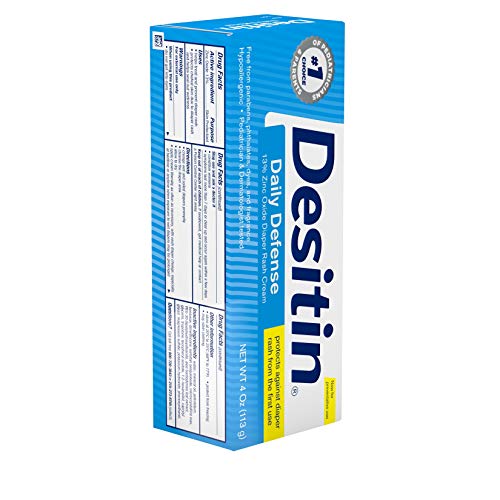 Desitin Rapid Relief Diaper Rash Remedy Cream, 4 Oz Tube