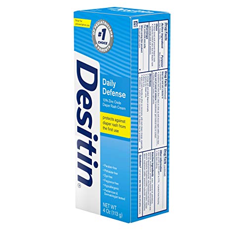 Desitin Rapid Relief Diaper Rash Remedy Cream, 4 Oz Tube