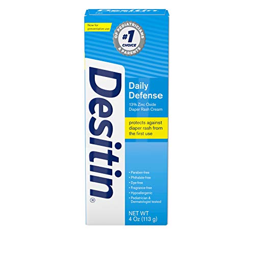 Desitin Rapid Relief Diaper Rash Remedy Cream, 4 Oz Tube