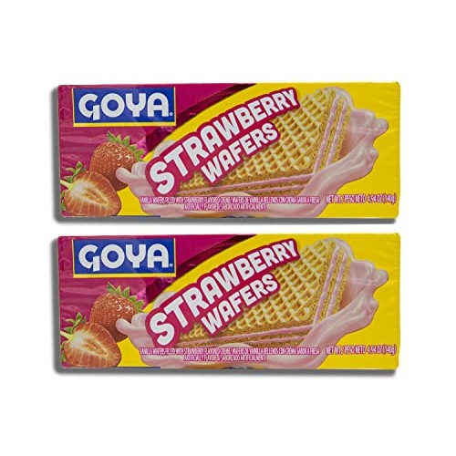 2-PACK Goya Wafer Cookies, 4.94 Ounce - Comes in a Despensa Colo...