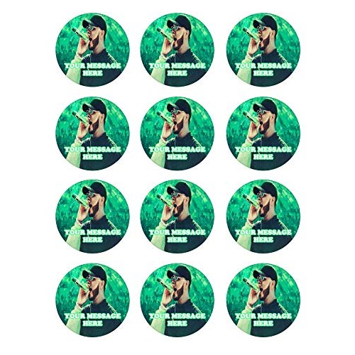 Anuel Aa Cake Topper Edible Image Personalized Cupcakes Frosting