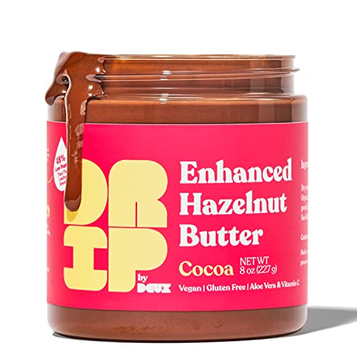 DEUX Vegan Hazelnut Spread - Gluten-Free Hazelnut Chocolate Spre...