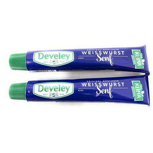 Develey Sweet Mustard Original Bavarian Munich Weisswurst Classi