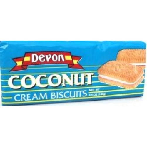 Devon Coconut Cream Biscuit