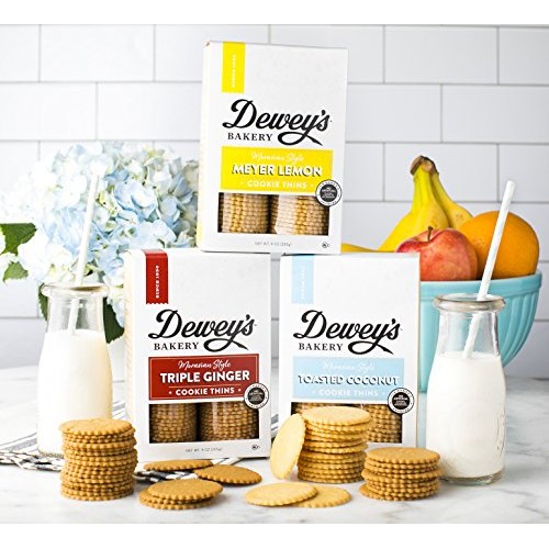 Dewey’S Bakery Moravian Cookie Thin Variety Pack | Baked In Smal