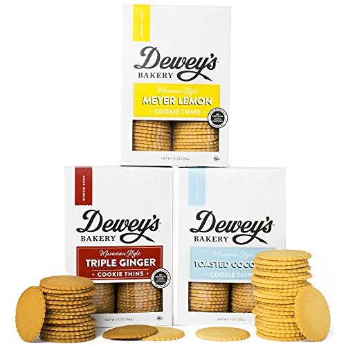 Dewey’S Bakery Moravian Cookie Thin Variety Pack | Baked In Smal