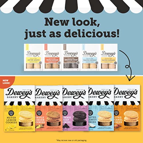 Dewey’S Bakery Toasted Coconut Moravian Cookie Thins | Baked In