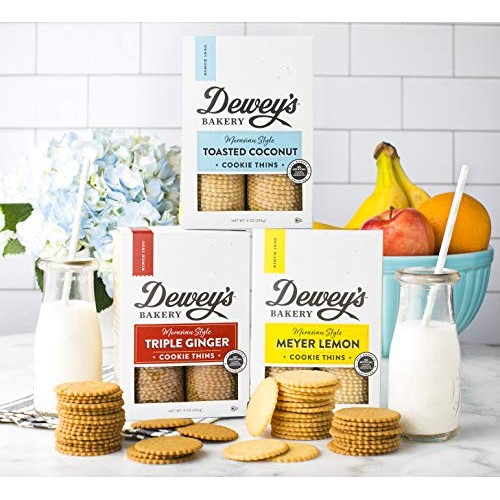 Dewey’S Bakery Triple Ginger Moravian Style Cookie Thins | Baked