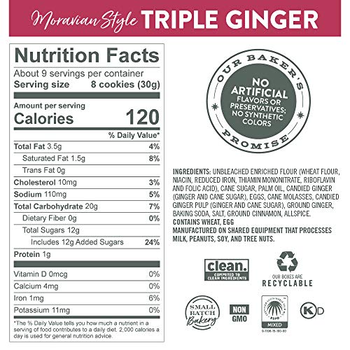 Dewey’S Bakery Triple Ginger Moravian Style Cookie Thins | Baked