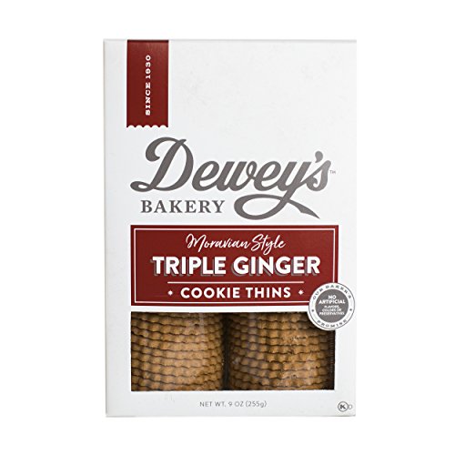 Salem Baking Co. Deweys Moravian Style Ginger Cookie Thins 9 Ou