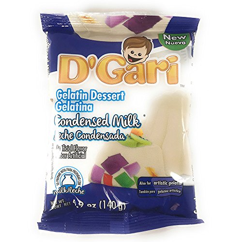 Dgari Gelatin Dessert Leche Condensada- Condensed Milk 4.9 Oz-