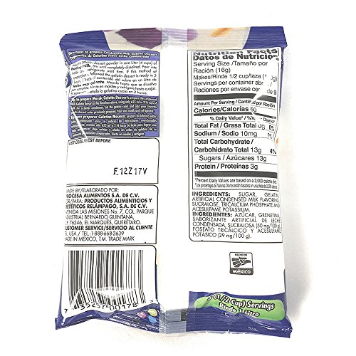 Dgari Gelatin Dessert Leche Condensada- Condensed Milk 4.9 Oz-