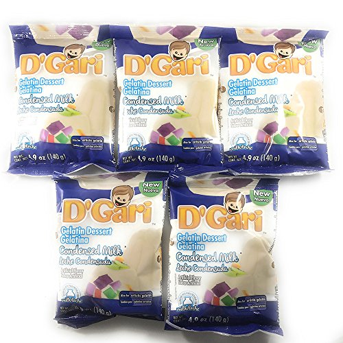 Dgari Gelatin Dessert Leche Condensada- Condensed Milk 4.9 Oz-