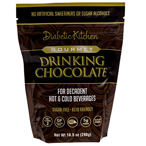 Diabetic Kitchen Gourmet Drinking Chocolate Is Sugar-Free, Keto-