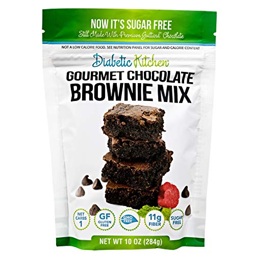Diabetic Kitchen Sugar Free Brownie Mix - Low Carb Desserts &Amp; Sw