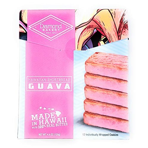 Diamond Bakery Guava Hawaiian Macadamia Nut Shortbread Cookies 4