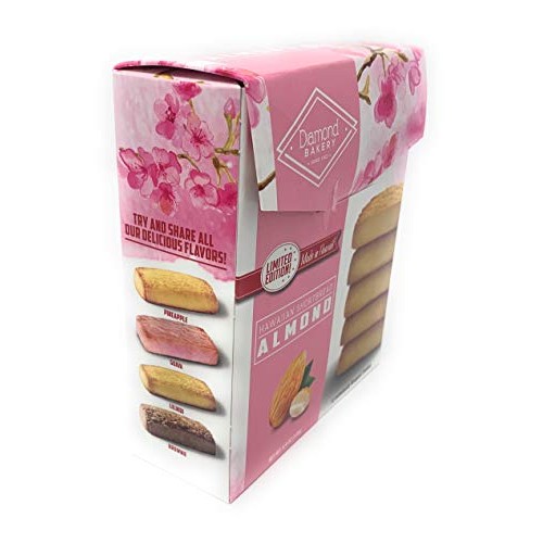 Diamond Bakery Hawaiian Shortbread Almond Cookies 4.4Oz