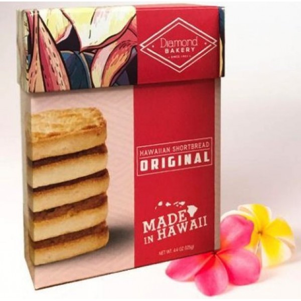 Hawaiian Shortbread Cookies, Original 4.4 ounce 125g