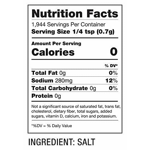 Diamond Crystal Kosher Salt, 48 Ounce Pack Of 1