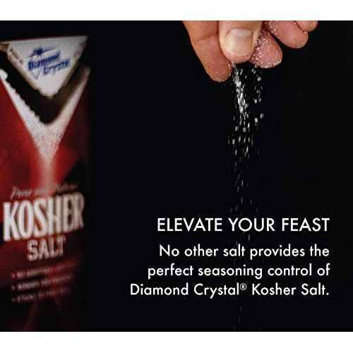 Diamond Crystal Kosher Salt – Full Flavor, No Additives And Less
