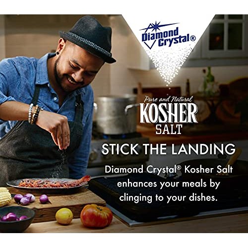 Diamond Crystal Kosher Salt – Full Flavor, No Additives And Less