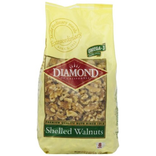 Diamond Of California Shelled Walnuts, 32 Ounce