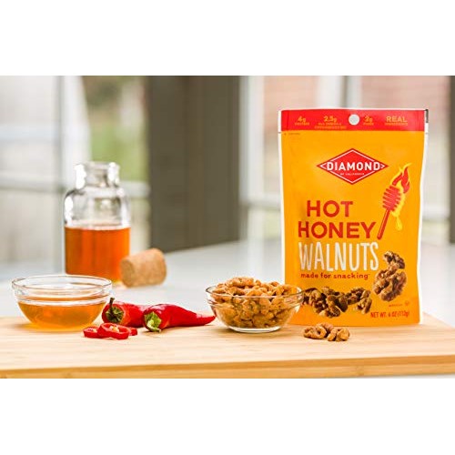 Diamond Of California Hot Honey Walnuts, 4 Ounce