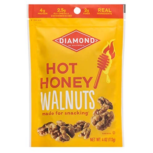 Diamond Of California Hot Honey Walnuts, 4 Ounce