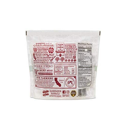 Diamond Of California Shelled Walnuts, 16 Ounce Packaging May V