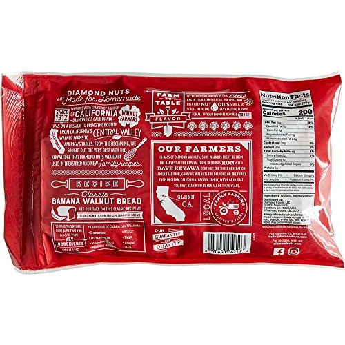 Diamond Shelled Walnuts, 16-Oz. Bags Pack Of 6