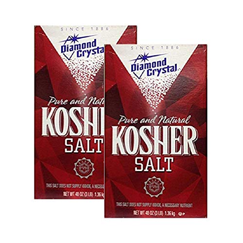 Diamond Crystal Kosher Salt, 3 Lbs - Pack Of 2