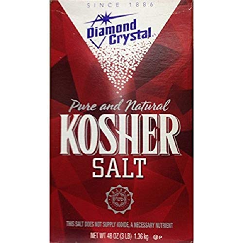 Diamond Crystal Kosher Salt, 3 Lbs Pack Of 4