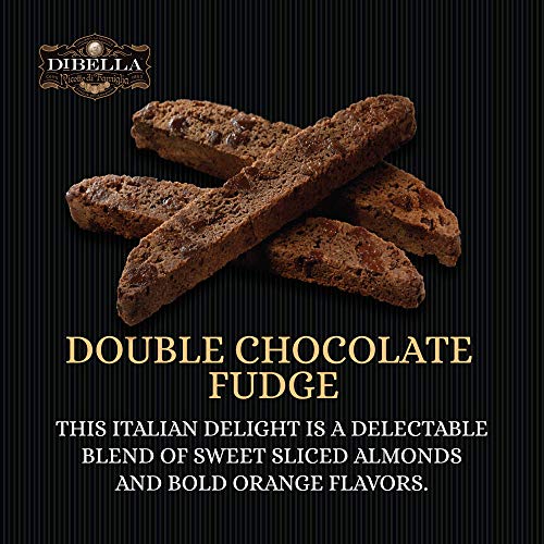 DiBella Artisan Style Italian Biscotti Cookies Double Chocolate...