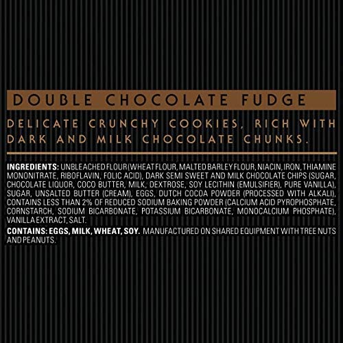 DiBella Artisan Style Italian Biscotti Cookies Double Chocolate...