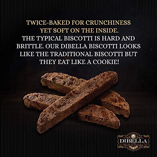 DiBella Artisan Style Italian Biscotti Cookies Double Chocolate...