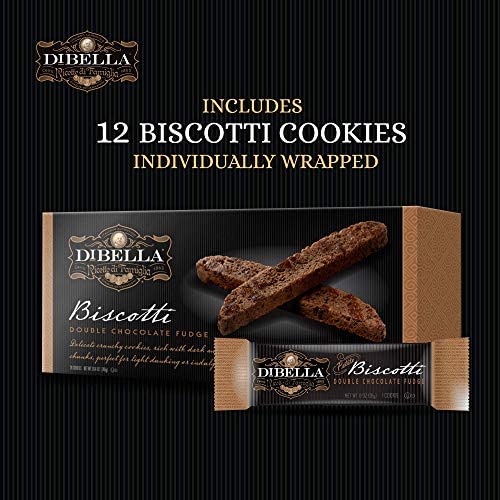 DiBella Artisan Style Italian Biscotti Cookies Double Chocolate...