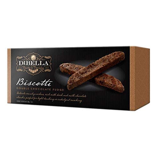 DiBella Artisan Style Italian Biscotti Cookies Double Chocolate...