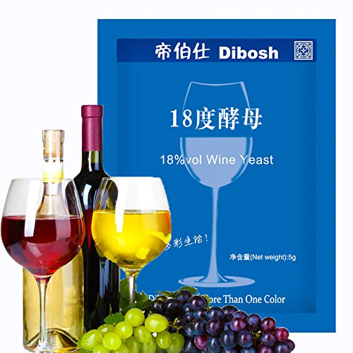 3Pcs Yeast 5G Home-Brewed Wine Dedicated 18% Vol Wine Yeast Ferm