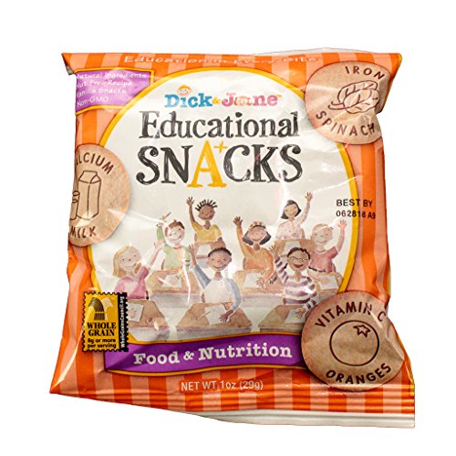 Dick &Amp; Jane Educational Snacks Food &Amp; Nutrition Pack Of 120